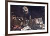 Magic Scene with Self Portrait-Pieter Van Laer-Framed Premium Giclee Print