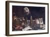 Magic Scene with Self Portrait-Pieter Van Laer-Framed Art Print