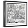 Magic Scene-Sebastiano Serlio-Framed Giclee Print