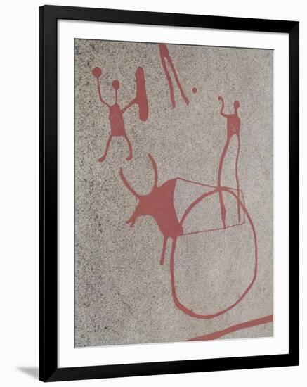 Magic Scenes (Rock Painting)-null-Framed Giclee Print