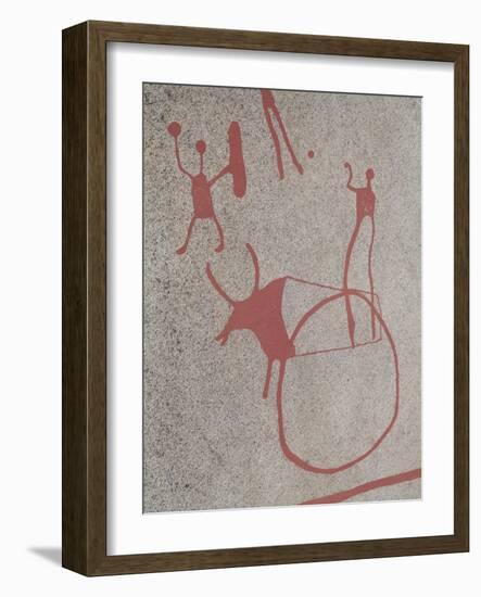 Magic Scenes (Rock Painting)-null-Framed Giclee Print