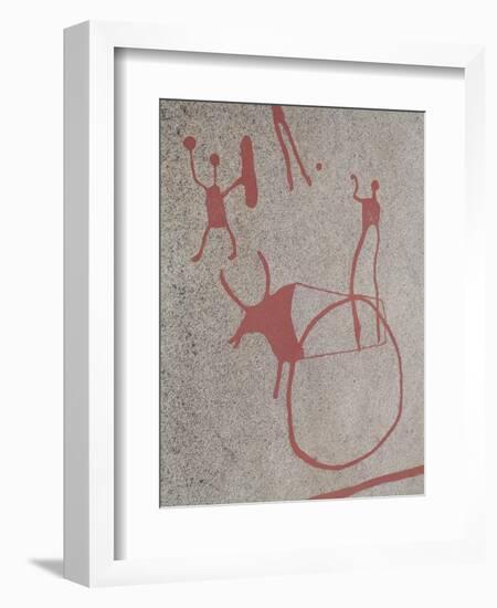 Magic Scenes (Rock Painting)-null-Framed Giclee Print