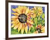 Magic Sunflowers-Mary Russel-Framed Giclee Print