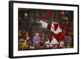 Magic Surprise-Santa’s Workshop-Framed Giclee Print