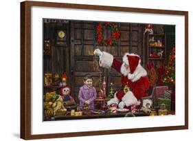 Magic Surprise-Santa’s Workshop-Framed Giclee Print