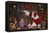 Magic Surprise-Santa’s Workshop-Framed Stretched Canvas