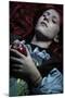 Magic, Teen with a Red Apple Lying, Tale Scene-outsiderzone-Mounted Photographic Print