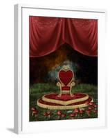 Magic Throne-justdd-Framed Art Print