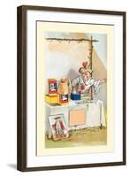 Magic Trick-Frolie-Framed Art Print