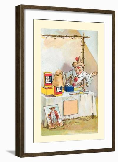 Magic Trick-Frolie-Framed Art Print