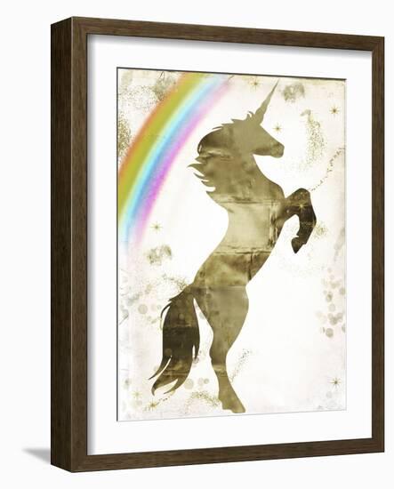 Magic Unicorn I-Color Bakery-Framed Giclee Print