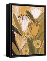 Magic Wildflowers / Yellow a Green-Alisa Galitsyna-Framed Stretched Canvas