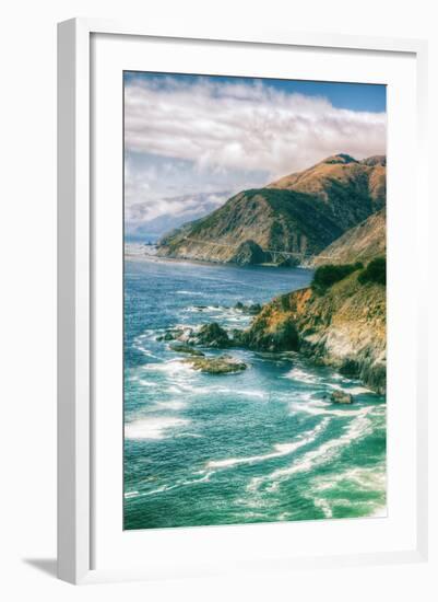 Magical Coast Highway, Big Sur California-Vincent James-Framed Photographic Print