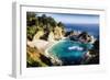 Magical Cove, Big Sur, California-George Oze-Framed Photographic Print