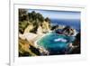 Magical Cove, Big Sur, California-George Oze-Framed Photographic Print