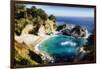 Magical Cove, Big Sur, California-George Oze-Framed Premium Photographic Print