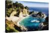 Magical Cove, Big Sur, California-George Oze-Stretched Canvas