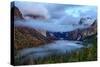 Magical Dreamy Fog at Tunnel View - Yosemite National Park-Vincent James-Stretched Canvas