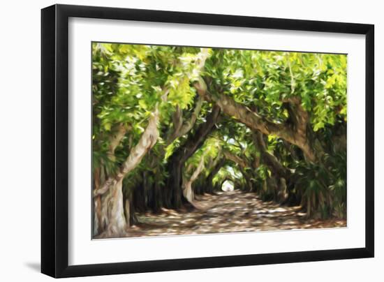 Magical Forest - In the Style of Oil Painting-Philippe Hugonnard-Framed Giclee Print