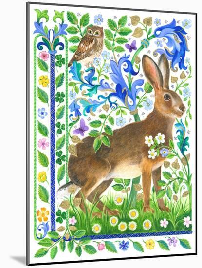 Magical Garden Hare-Isabelle Brent-Mounted Photographic Print
