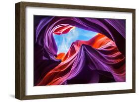 Magical Lower Antelope Canyon-Nanouk El Gamal-Framed Photographic Print