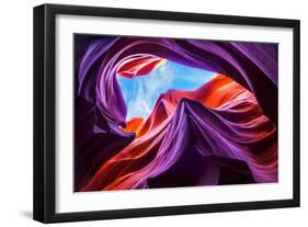 Magical Lower Antelope Canyon-Nanouk El Gamal-Framed Photographic Print