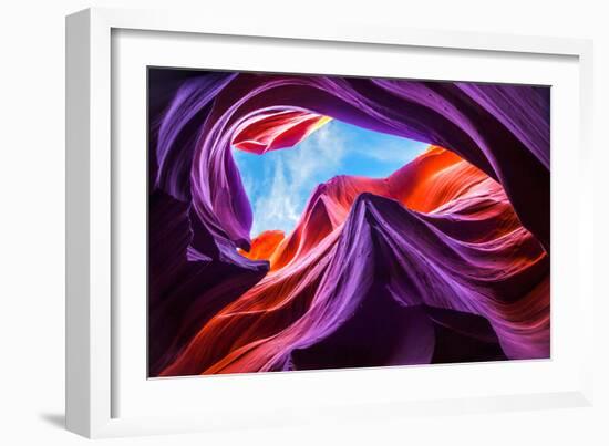 Magical Lower Antelope Canyon-Nanouk El Gamal-Framed Photographic Print