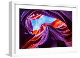 Magical Lower Antelope Canyon-Nanouk El Gamal-Framed Photographic Print