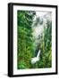 Magical Metlako Falls in Spring, Waterfall Columbia River Gorge, Oregon-Vincent James-Framed Photographic Print