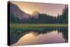 Magical Morning Light at Half Dome - Yosemite Valley-Vincent James-Stretched Canvas