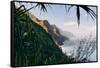 Magical Na Pali Coast, Kaui Hawaii Islands-Vincent James-Framed Stretched Canvas