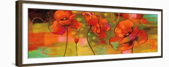 Magical Poppies-Nicole Sutton-Framed Premium Giclee Print