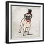 Magical Pug 2-Marcus Prime-Framed Art Print