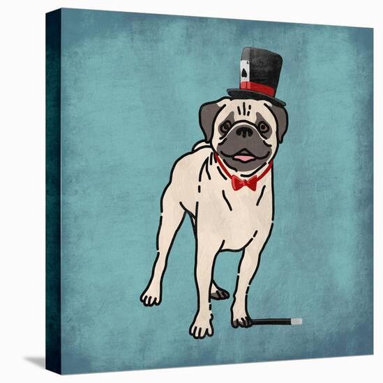 Magical Pug-Marcus Prime-Stretched Canvas