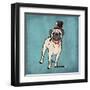 Magical Pug-Marcus Prime-Framed Art Print