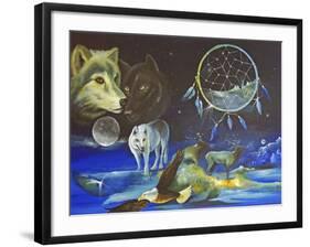 Magical Spirits-Sue Clyne-Framed Giclee Print