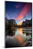 Magical Sunrise at Valley View, Yosemite National Park-Vincent James-Mounted Photographic Print