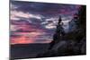 Magical Sunset at Bass Harbor Lighthouse, Maine-Vincent James-Mounted Premium Photographic Print