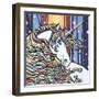 Magical Unicorn I-Carolee Vitaletti-Framed Art Print