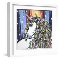 Magical Unicorn II-Carolee Vitaletti-Framed Art Print