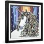 Magical Unicorn II-Carolee Vitaletti-Framed Art Print