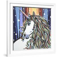 Magical Unicorn II-Carolee Vitaletti-Framed Art Print