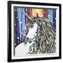 Magical Unicorn II-Carolee Vitaletti-Framed Art Print