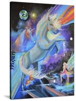 Magical Unicorn-Sue Clyne-Stretched Canvas