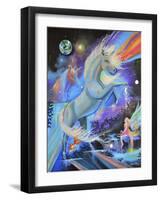 Magical Unicorn-Sue Clyne-Framed Giclee Print