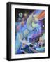 Magical Unicorn-Sue Clyne-Framed Giclee Print