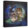 Magical Wolves-Sue Clyne-Framed Stretched Canvas