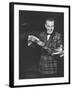 Magician at French Casino Does Sleight of Hand Tricks-Peter Stackpole-Framed Photographic Print