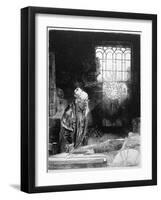 Magician at Work, Doctor Faustus-Rembrandt van Rijn-Framed Photographic Print