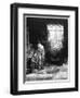 Magician at Work, Doctor Faustus-Rembrandt van Rijn-Framed Photographic Print